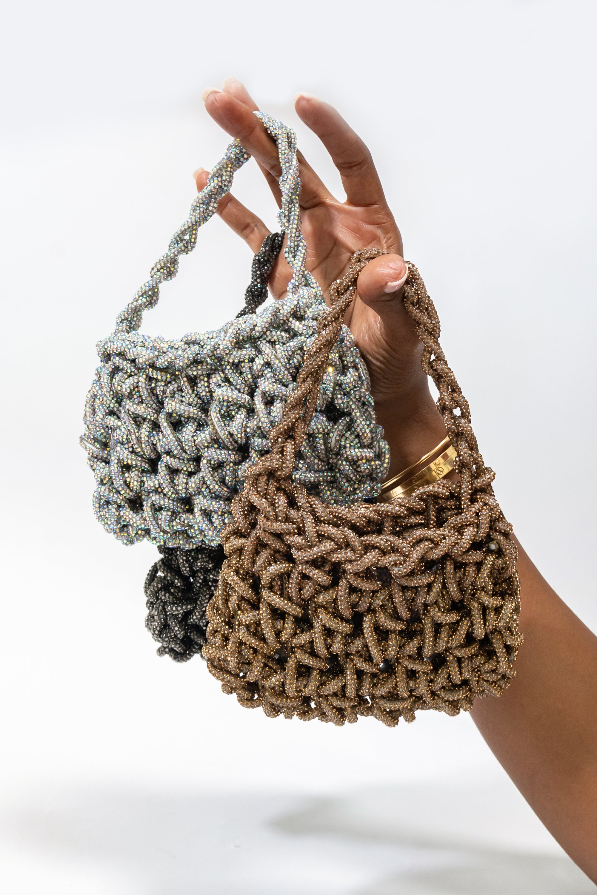 CRYSTAL CROCHET - Silver