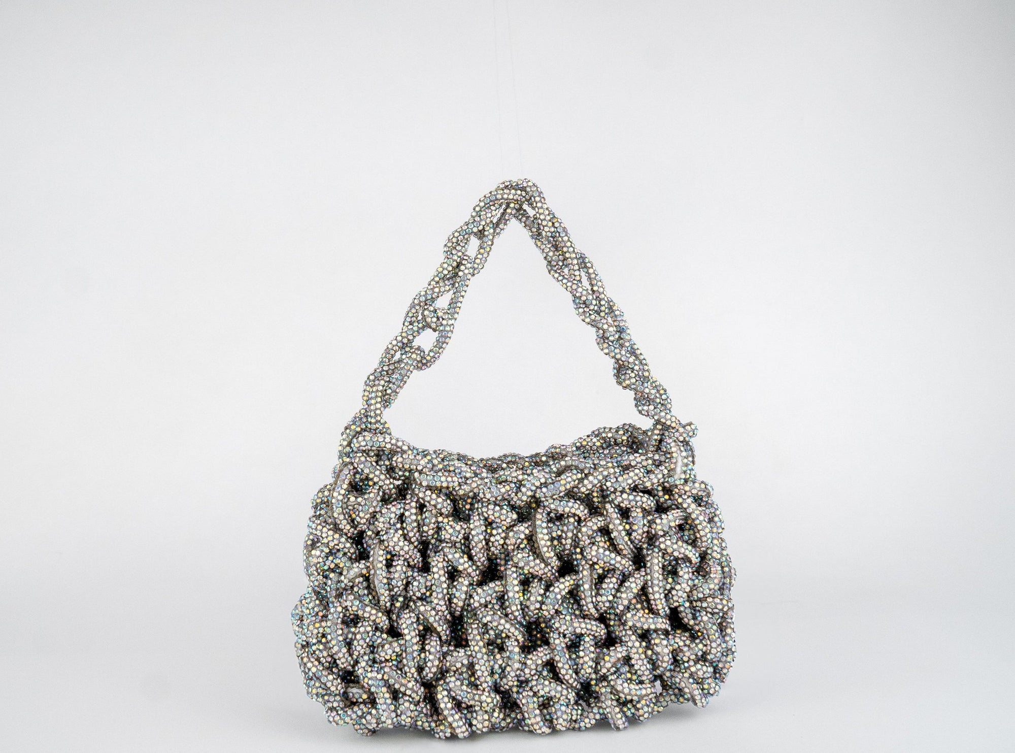 CRYSTAL CROCHET - Silver